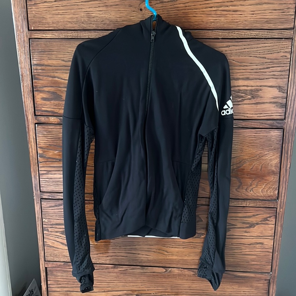 Adidas Mesh Zip-Up Jacket